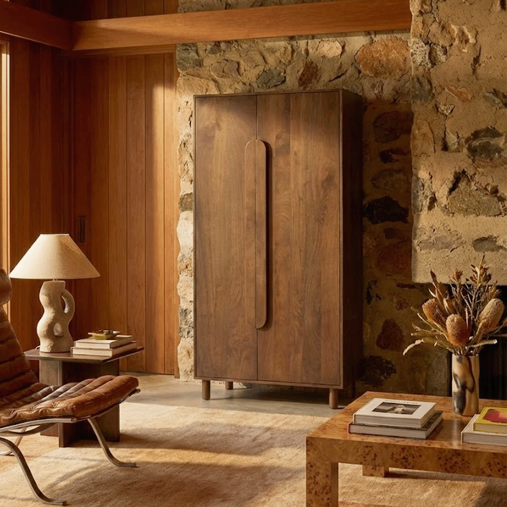 EVELINE 2 DOOR CABINET TALL