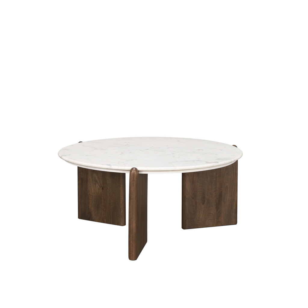 BARDIA COFFEE TABLE ROUND MARBLE