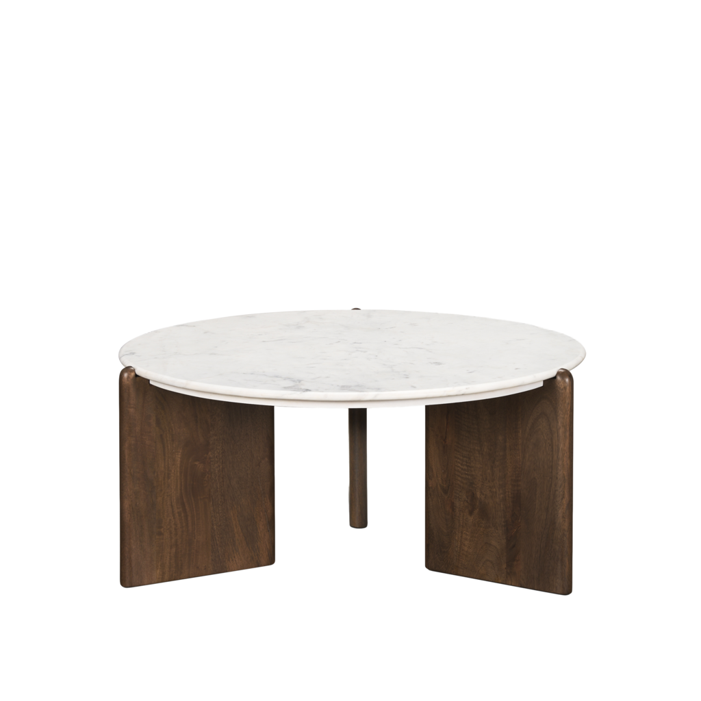 BARDIA COFFEE TABLE ROUND MARBLE