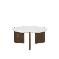 BARDIA COFFEE TABLE ROUND MARBLE