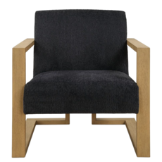 PEAKE ARM CHAIR DARK BLUE
