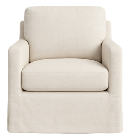 RHODES SLIP COVERED CHAIR