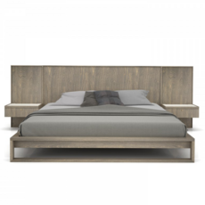 WELLINGTON BIRCH BED EXTENDED w/ NIGHTSTANDS By HUPPE