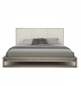 WELLINGTON UPHOLSTERED HEADBOARD BIRCH BED By HUPPE