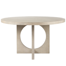 BOSTON DINING TABLE ROUND 54" NATURAL