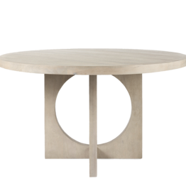BOSTON DINING TABLE ROUND 54" NATURAL