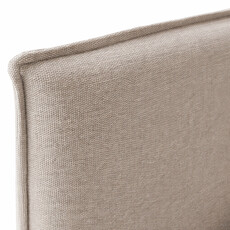 ARIES BED GREY SAND Storage Optional