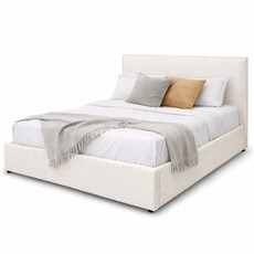 ARIES BED WHITE SAND Storage Optional