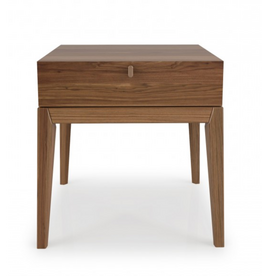 MOMENT 1 DRAWER NIGHTSTAND WALNUT By Huppe