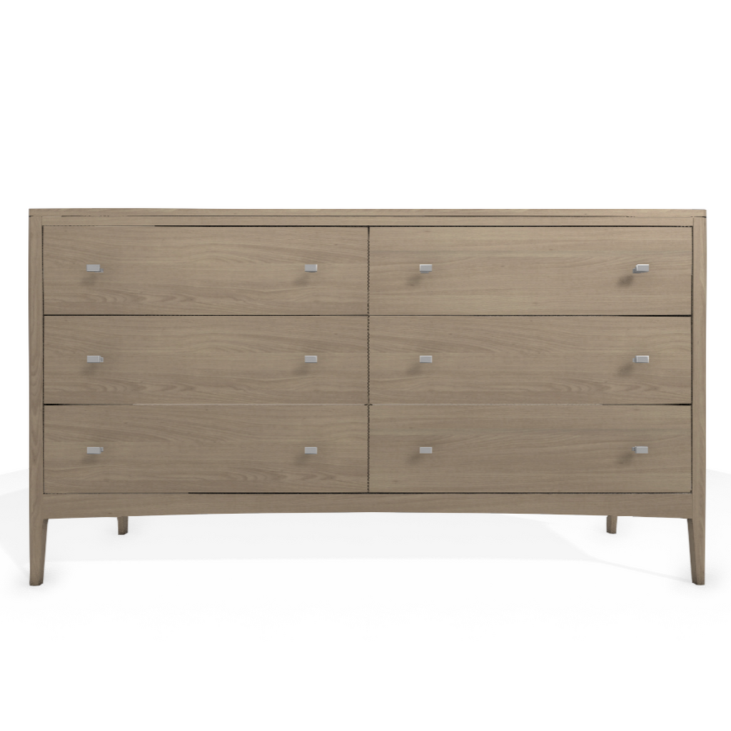 SOJO 6 DRAWER DRESSER MAPLE