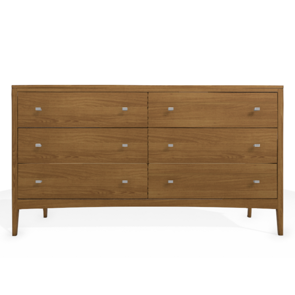 JOSIE 6 DRAWER DRESSER MAPLE
