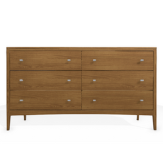 SOJO 6 DRAWER DRESSER MAPLE
