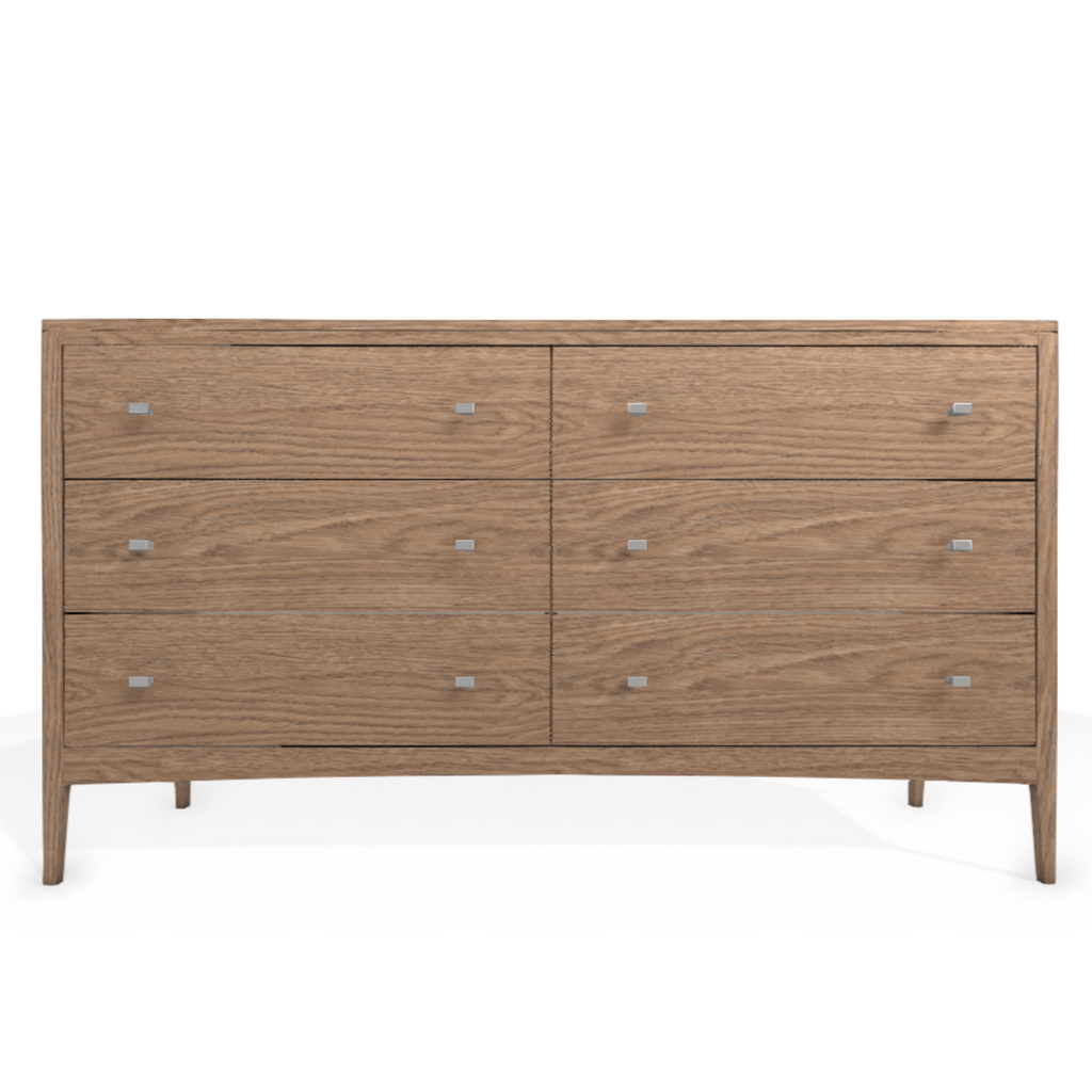 SOJO 6 DRAWER DRESSER MAPLE