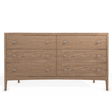 JOSIE 6 DRAWER DRESSER MAPLE