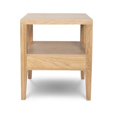 HEMSWORTH 1 DRAWER SIDE TABLE NATRUAL OAK