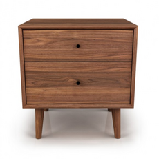 HERMAN 2 DRAWER NIGHSTAND By HUPPE