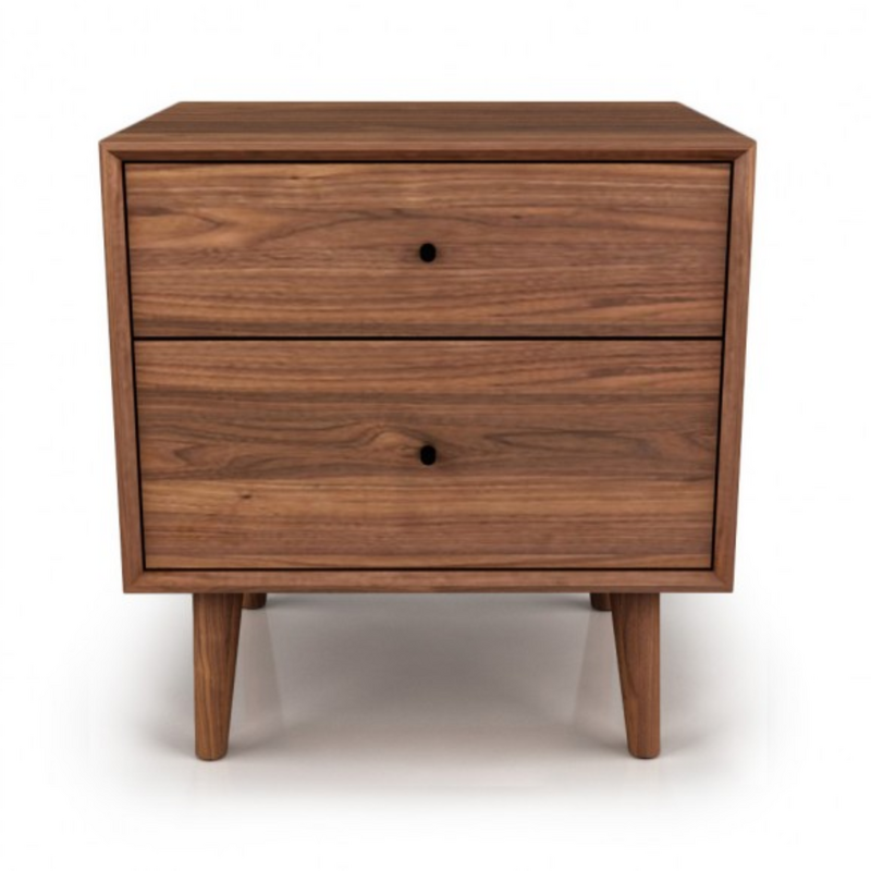 HERMAN 2 DRAWER NIGHSTAND By HUPPE