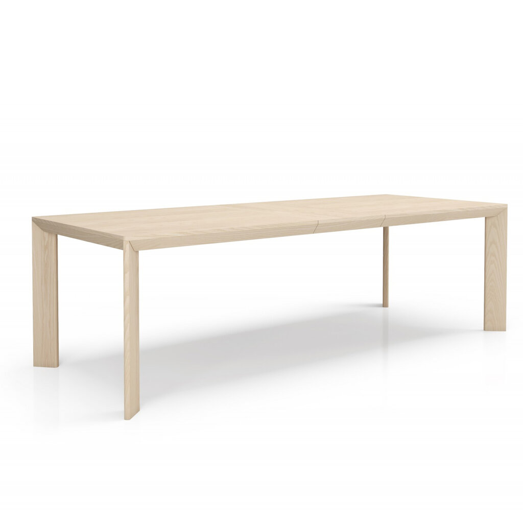 FINLEY ASHWOOD DOUBLE EXTENSION TABLE 82" TO 118" By HUPPE