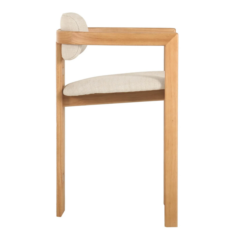 LH IMPORTS MANI COUNTER STOOL - BEIGE TWEED