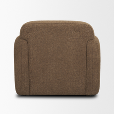 JULIUS ARM CHAIR PECAN BROWN