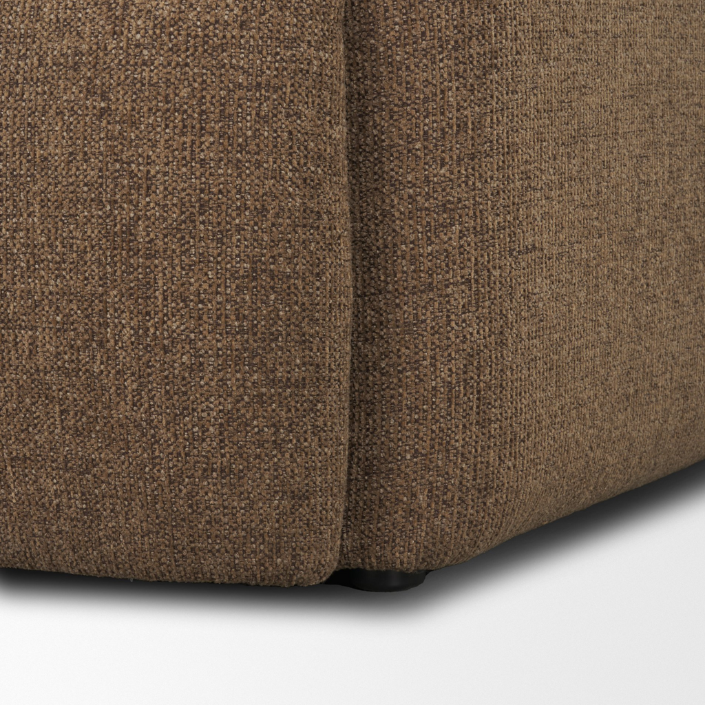 JULIUS ARM CHAIR PECAN BROWN