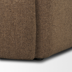 JULIUS ARM CHAIR PECAN BROWN