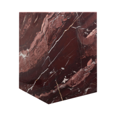 AUREL SIDE TABLE MARBLE RED