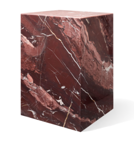 AUREL SIDE TABLE MARBLE RED