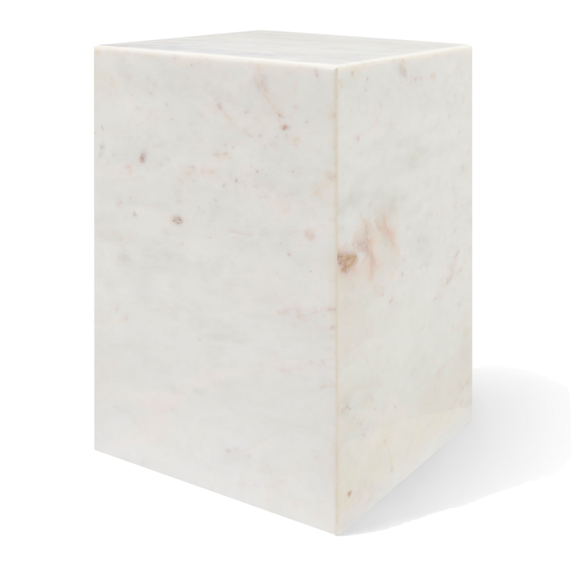 AUREL SIDE TABLE MARBLE WHITE