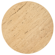 IVER SIDE TABLE ROUND MARBLE