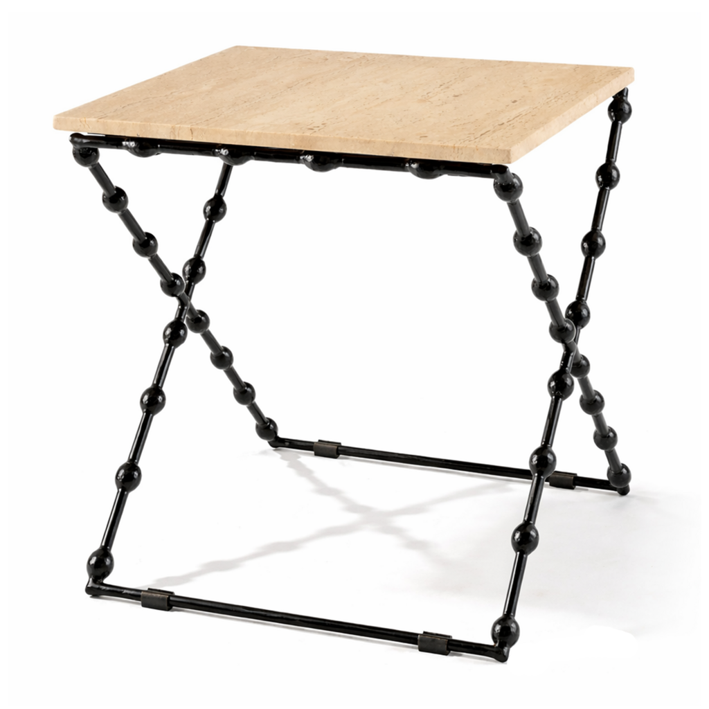 IVER SIDE TABLE MARBLE