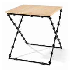 IVER SIDE TABLE MARBLE