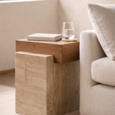 MARIS SIDE TABLE MARBLE