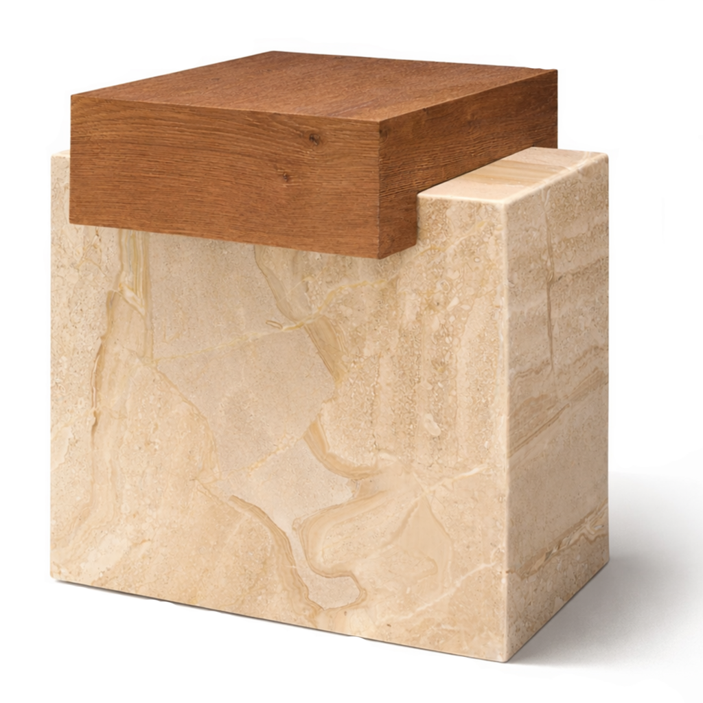 MARIS SIDE TABLE MARBLE
