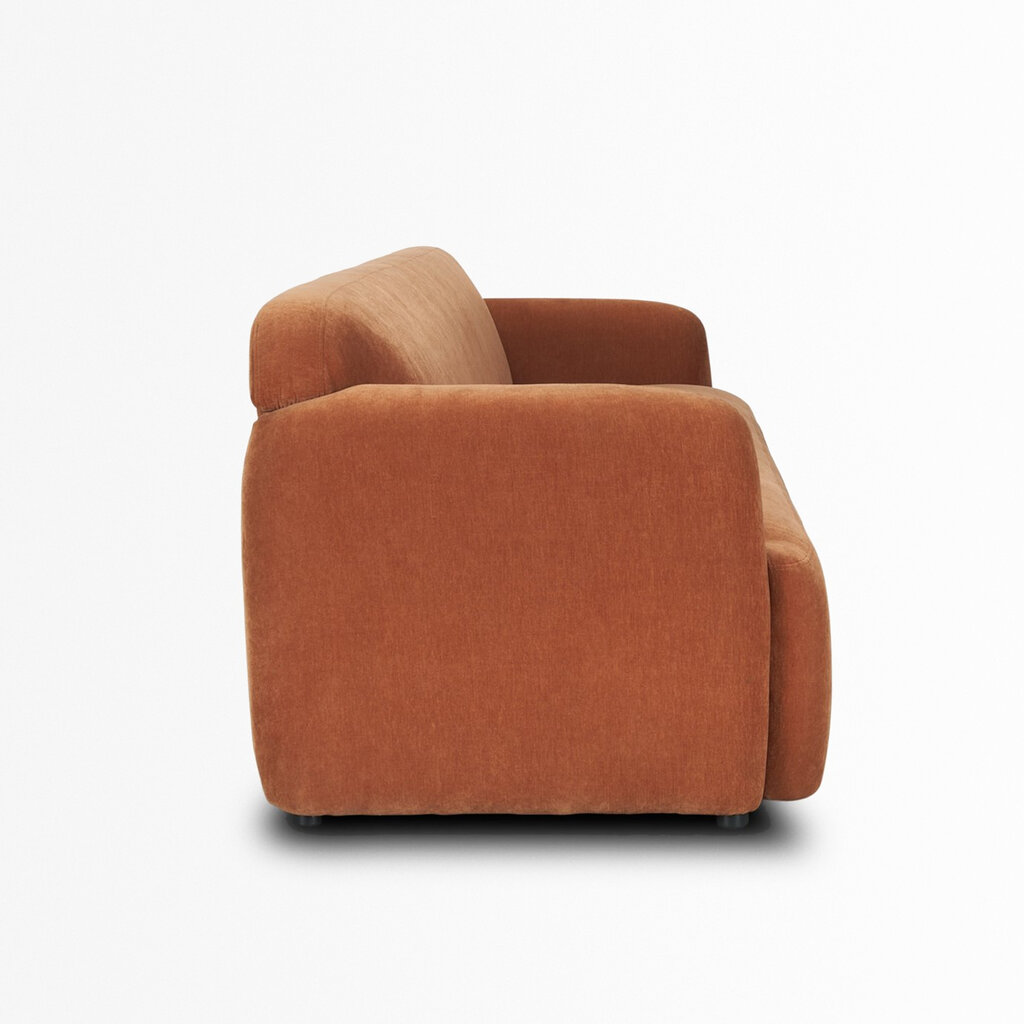JULIUS SOFA CHENILLE RUST