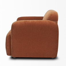 JULIUS ARM CHAIR  RUST