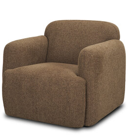 JULIUS ARM CHAIR PECAN BROWN