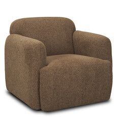 JULIUS ARM CHAIR PECAN BROWN