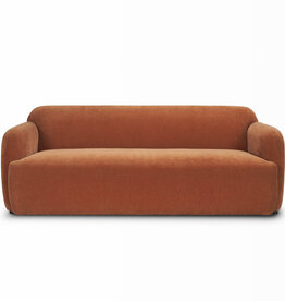 JULIUS SOFA CHENILLE RUST