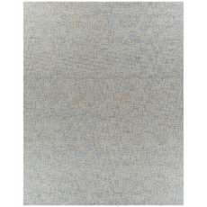 BREEZE WOOL 9' X 13' LIGHT BLUE OATMEAL GREY