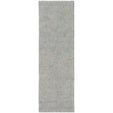 BREEZE WOOL 9' X 13' LIGHT BLUE OATMEAL GREY