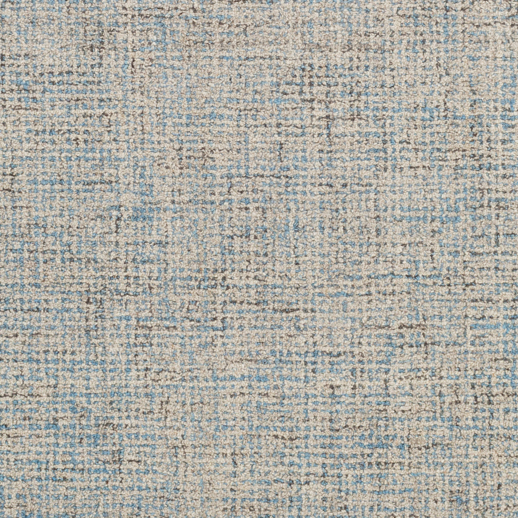BREEZE WOOL 9' X 13' LIGHT BLUE OATMEAL GREY