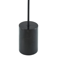AURELIA FLOOR LAMP MARBLE BASE BLACK