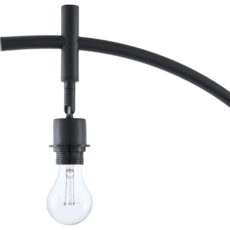 AURELIA FLOOR LAMP MARBLE BASE BLACK