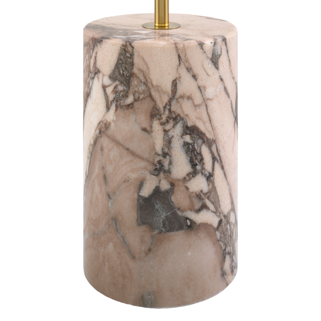 AURELIA FLOOR LAMP MARBLE BASE WHITE