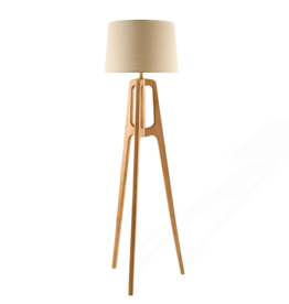 FINN FLOOR LAMP WOOD NATURAL