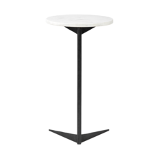 DREA SIDE TABLE ROUND  MARBLE
