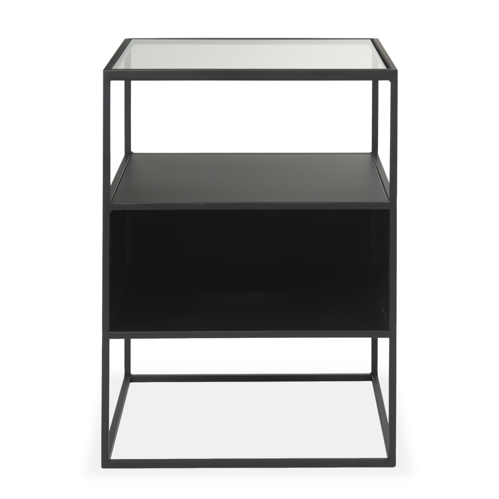DEVON SIDE TABLE METAL BLACK