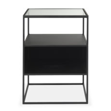 DEVON SIDE TABLE METAL BLACK