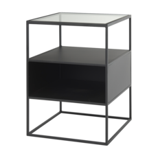 DEVON SIDE TABLE METAL BLACK
